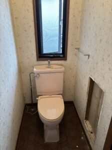 トイレ交換工事と聞いていたのに、いざ現場に行ってみるとまさかの？